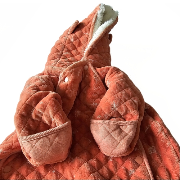 Nordstrom Baby Print Bunting In Pink Desert Dottie Newborn - Picture 8 of 13